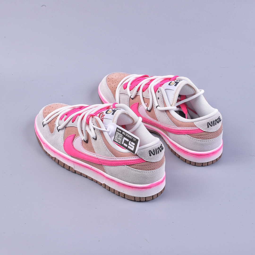 CS Nike Dunk Low Peach Oolong Pink White Gradient DO9457-131