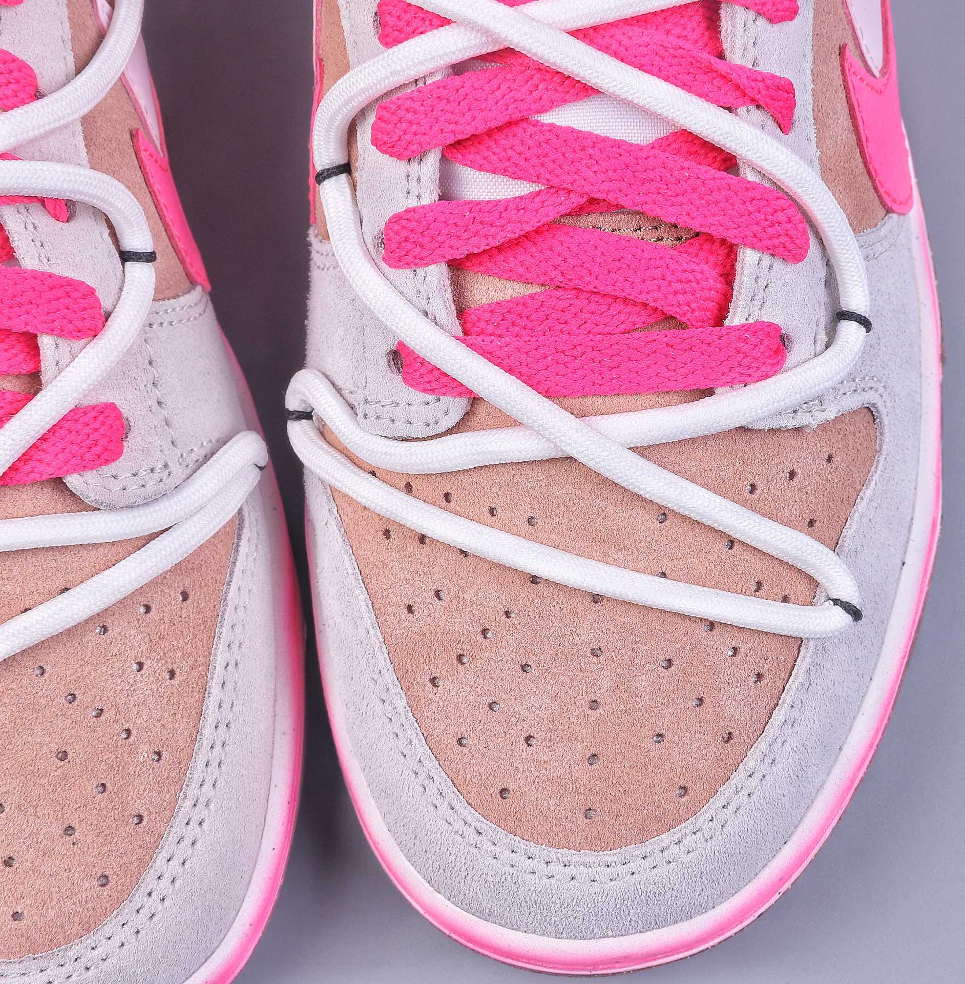 CS Nike Dunk Low Peach Oolong Pink White Gradient DO9457-131