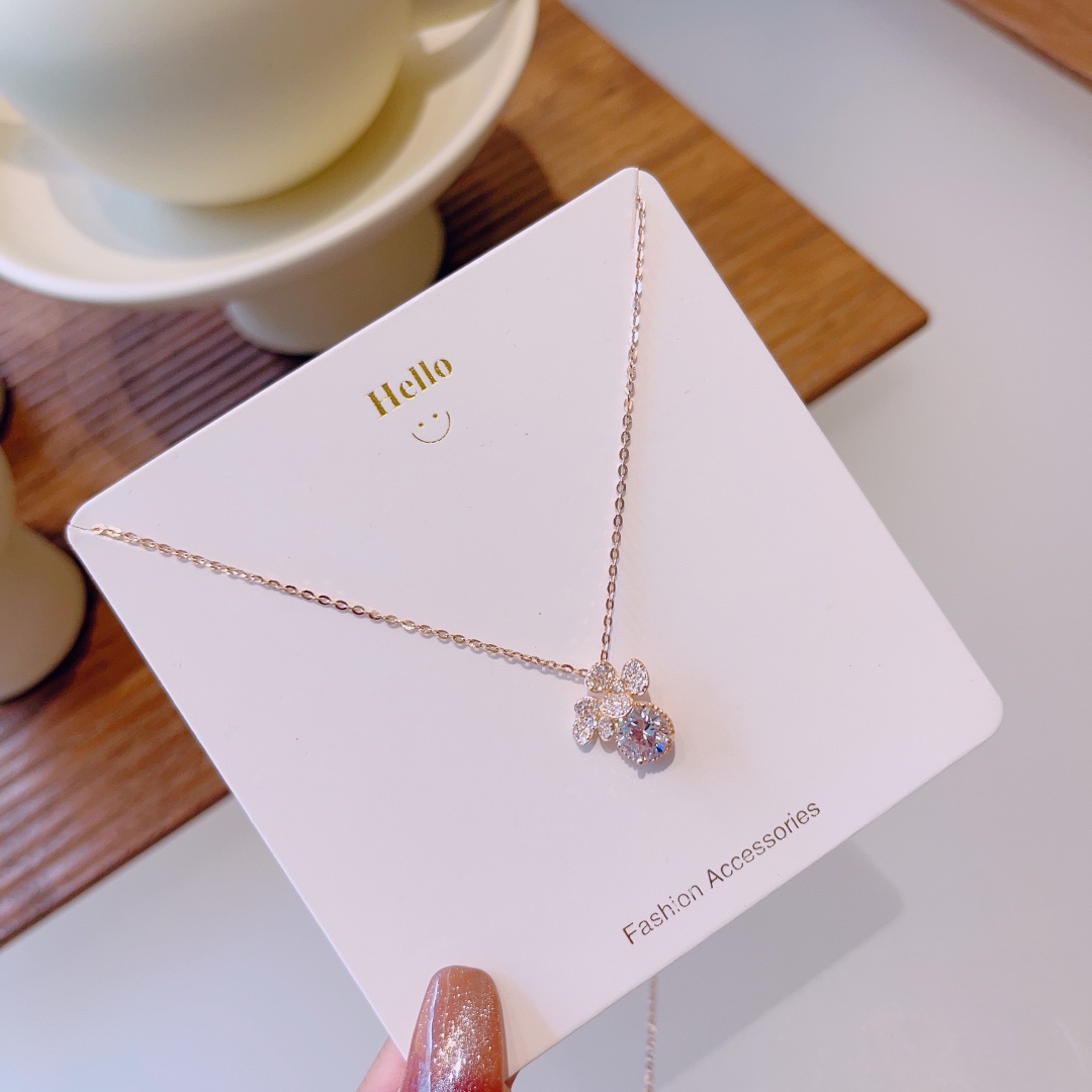 ユニーク低アレルギー銀ネックレスシルバー 新年