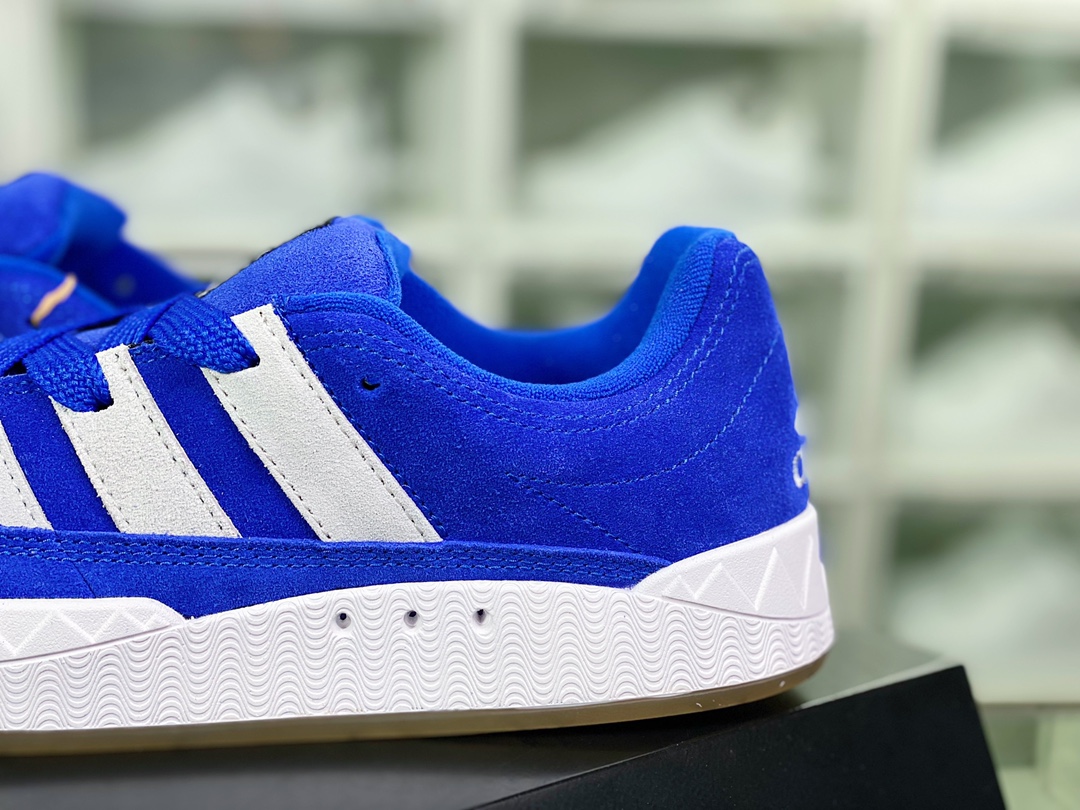 Adidas Adimatic Low ”Blue/White” Matic series low-top skateboard shoes ”Joint suede royal blue and white” GX1828