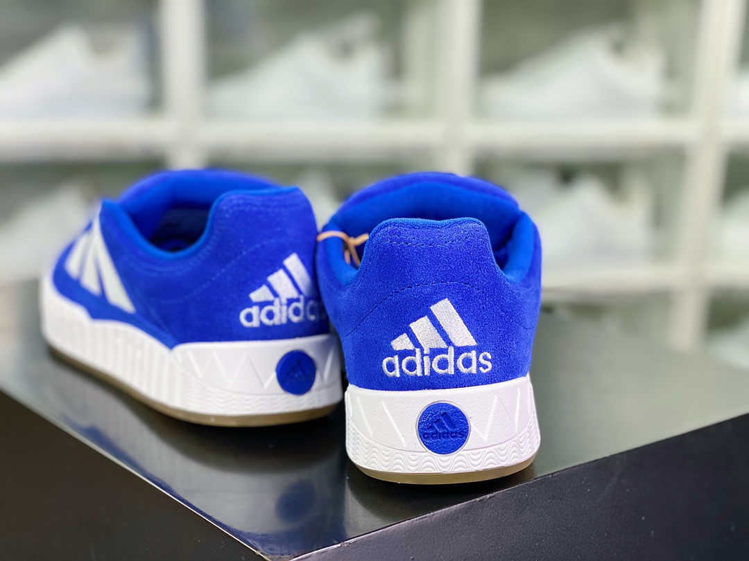 Adidas Adimatic Low ”Blue/White” Matic series low-top skateboard shoes ”Joint suede royal blue and white” GX1828