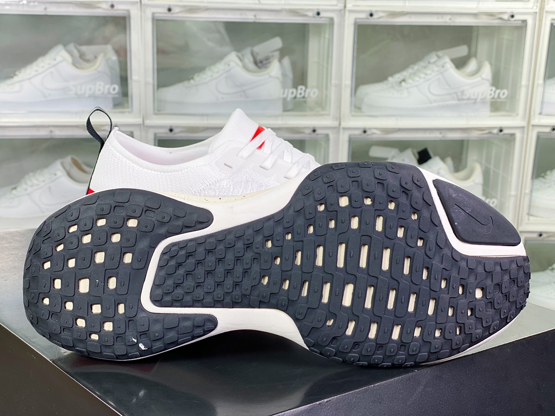 220 ZoomX Invincible Run Flyknit 3”White/Black/Red”不可战胜3代系列慢跑鞋“针织白黑大红”DR2615-101