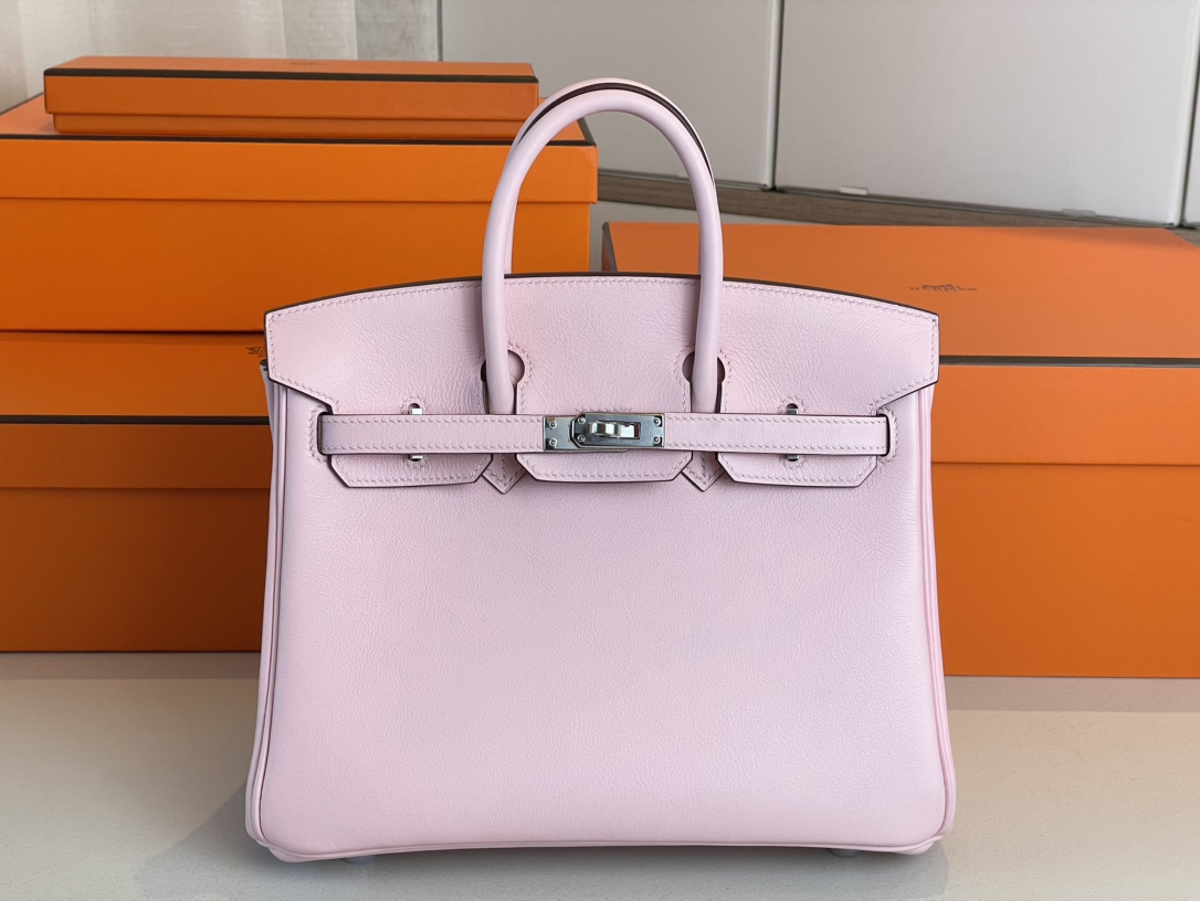 Designer Fake
 Hermes Birkin Bags Handbags Pink Silver Hardware Spring/Summer Collection