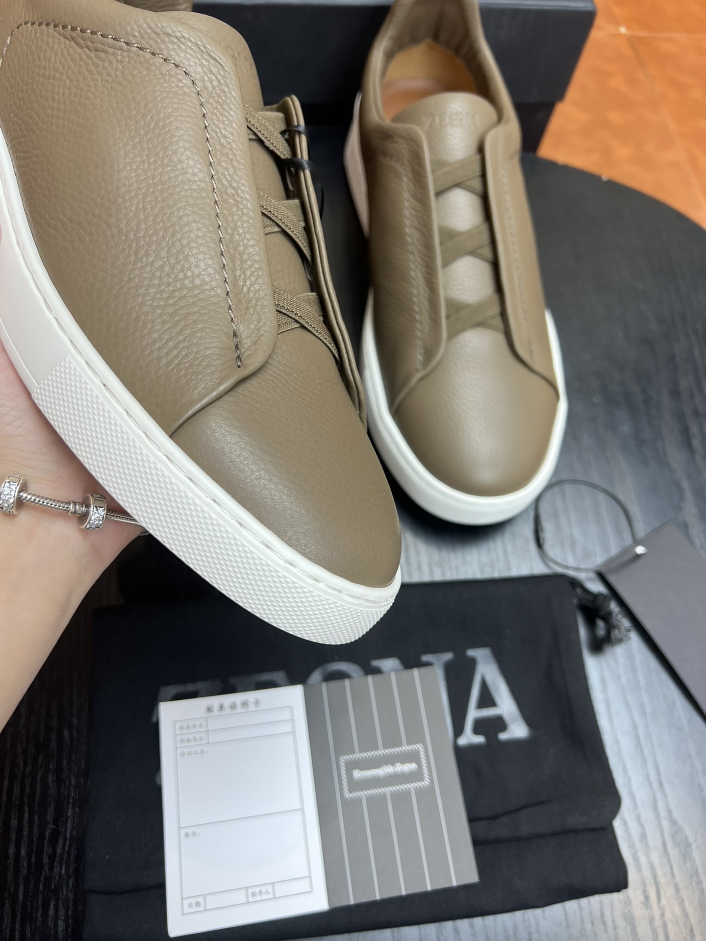 Ermenegildo Zegna Triple Stitch Leather Sneakers - Lightweight & Comfortable 7 i1682501780 3136 5