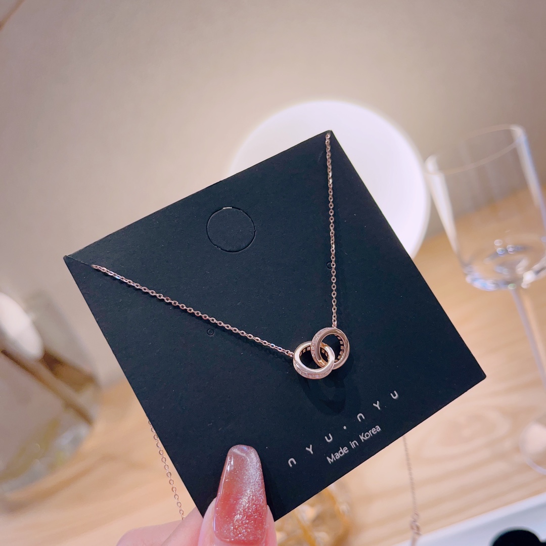 Solid Silver Necklace Elegant Wedding Favor Silver