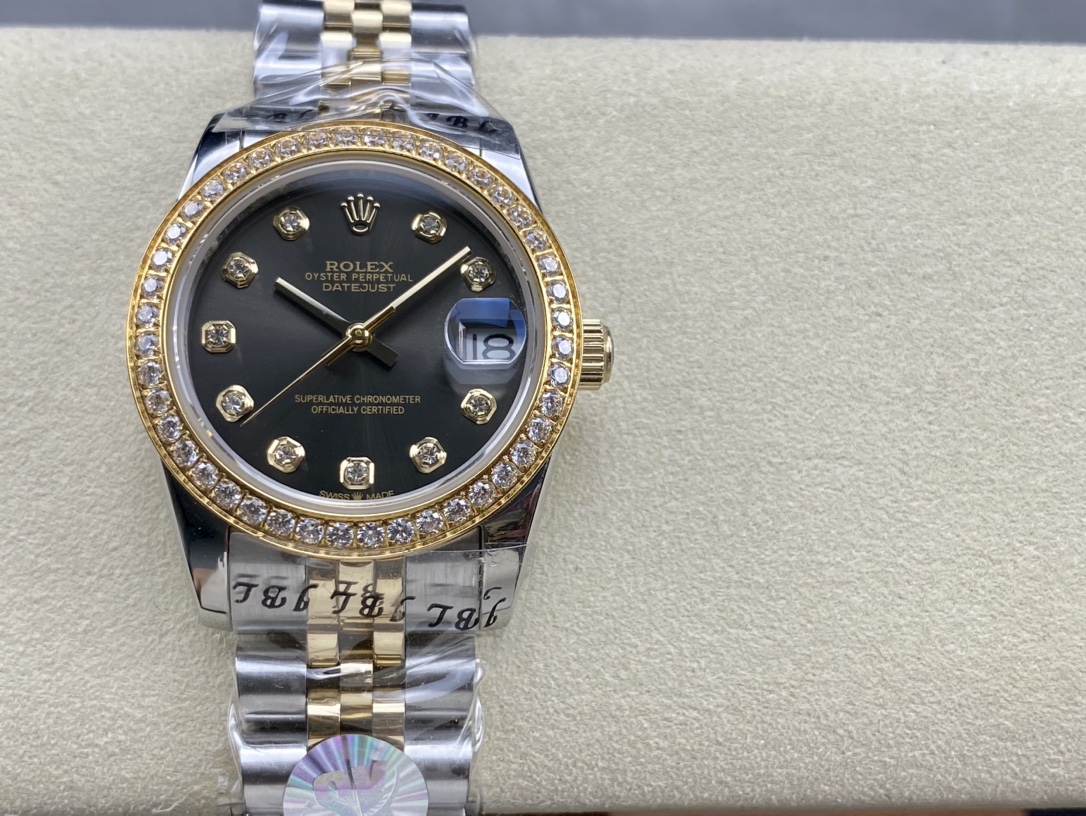 SK Factory 女款 劳力士Rolex 日志型31mm 自動機械腕時計