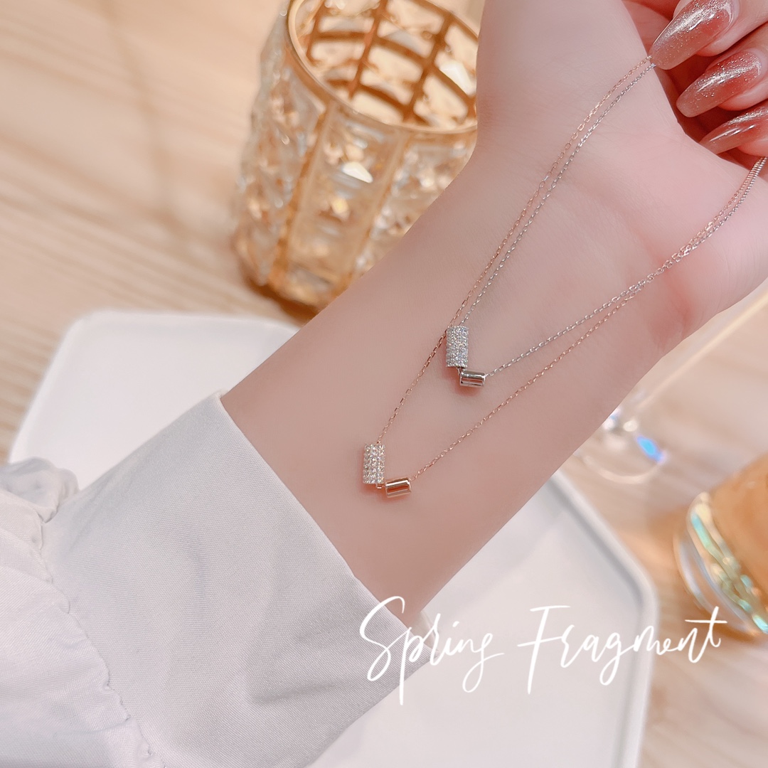 Hypoallergenic Silver Necklace Ethereal Mother's Day Gold