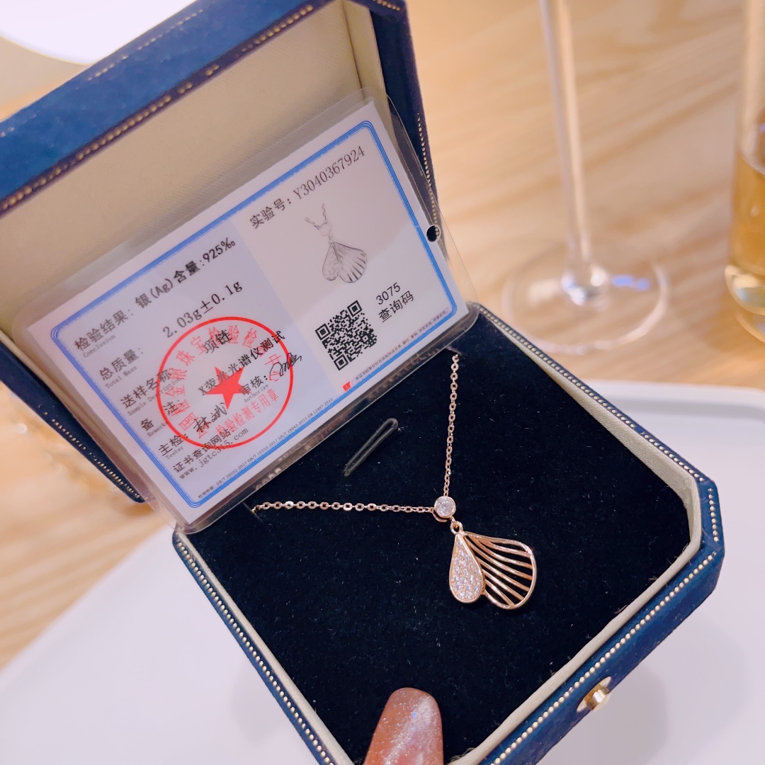 S925 Sterlingsilber Kette Verspielt Heiratsantrag Silber