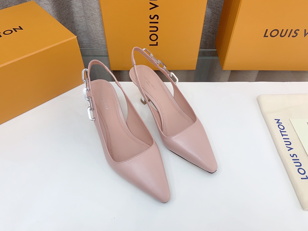 Louis Vuitton Shoes Sandals Cowhide Genuine Leather Sheepskin Fashion
