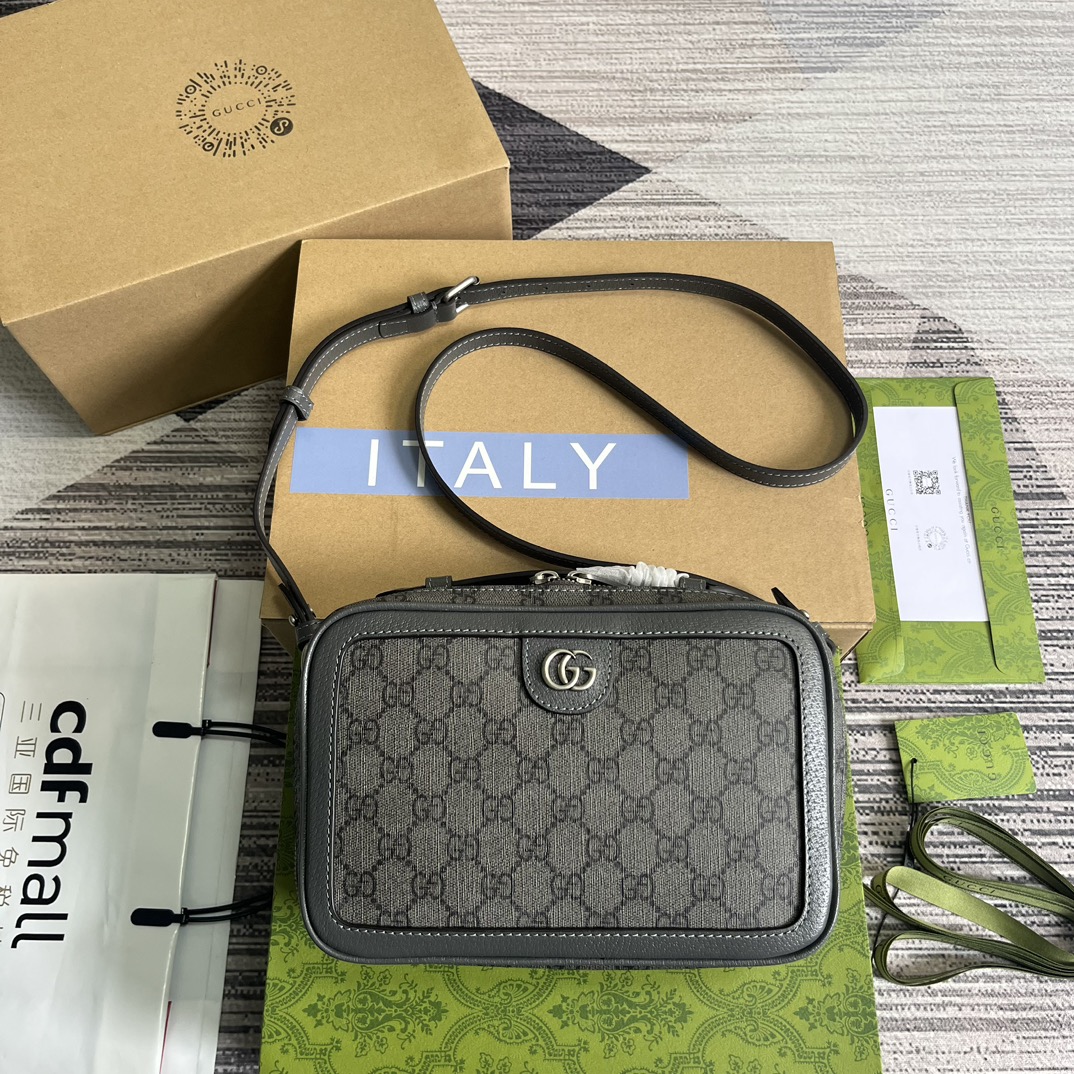 Idealna replika
 Gucci Ophidia 2024 Replica hurtowa tanie sprzedaż online
 Beżowy Czarny Płótno PVC GG Supreme