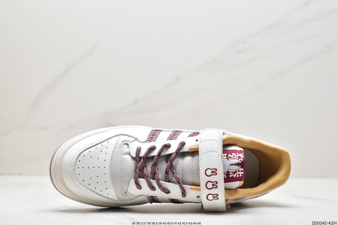 Adidas Originals Forum 84 Low Rome series Velcro low-top sneakers IE1898