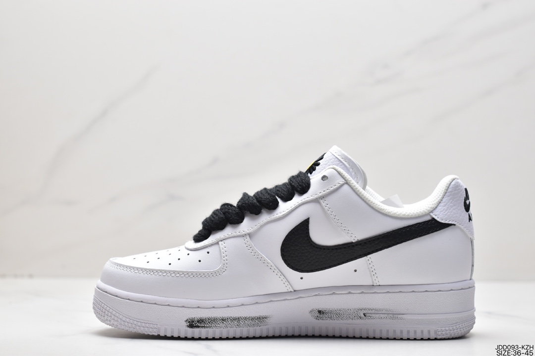 PEACEMINUSONE X Nike Air Force1 ”Para-Noise 2.0” Black and White Scratch Lottery DD3223-100