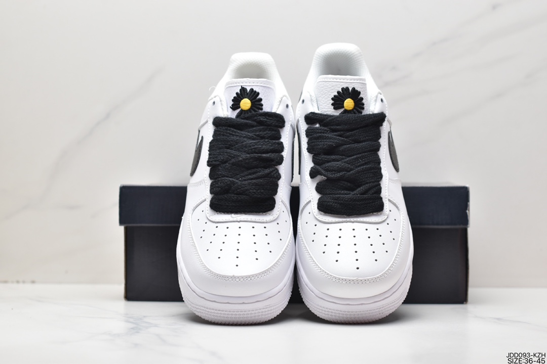 PEACEMINUSONE X Nike Air Force1 ”Para-Noise 2.0” Black and White Scratch Lottery DD3223-100