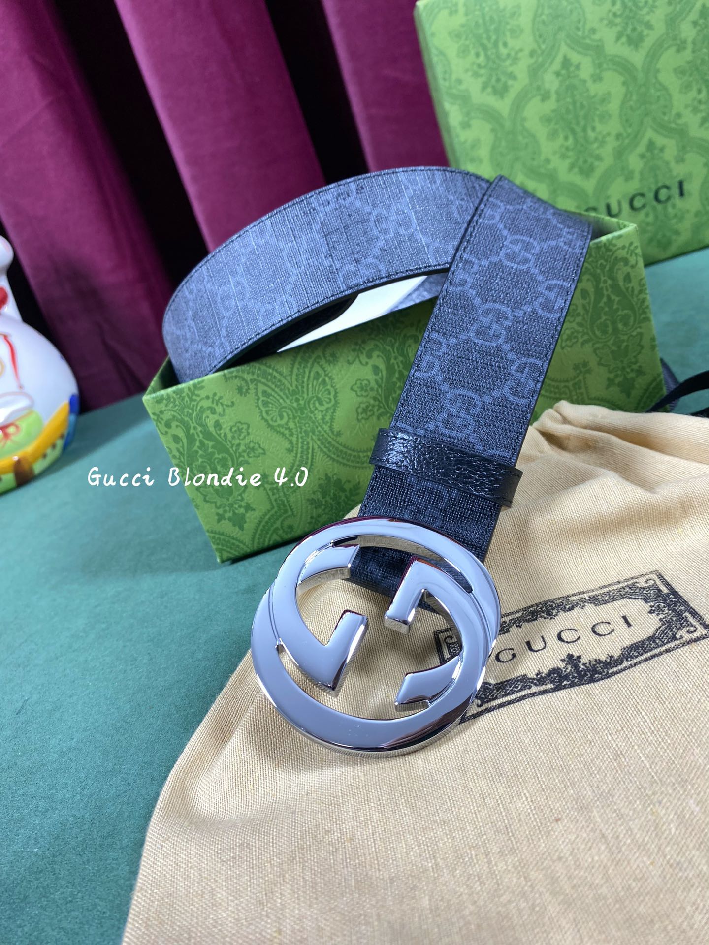 GUCCI4.0cm配饰不断为经典注