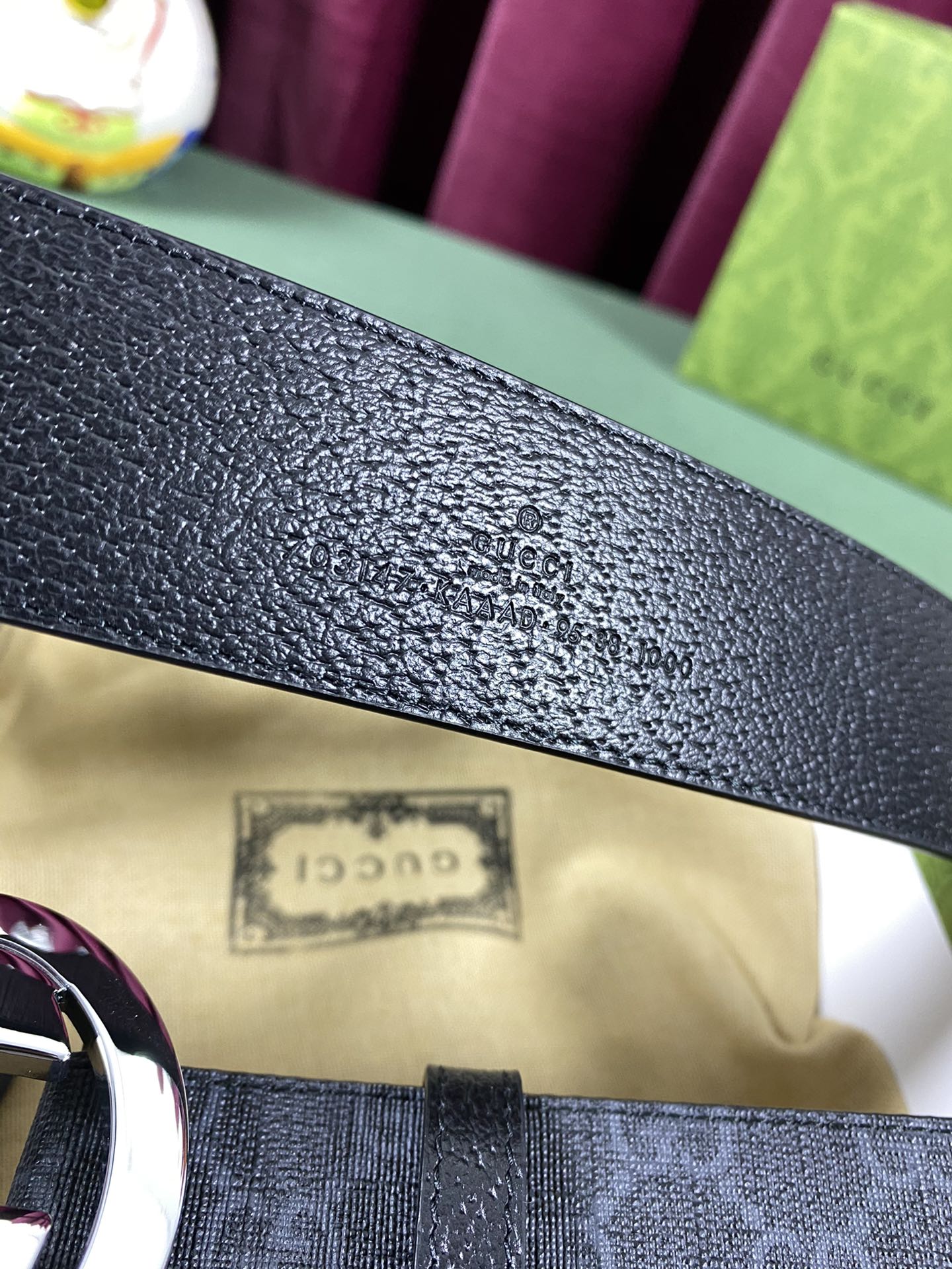 GUCCI4.0cm配饰不断为经典注