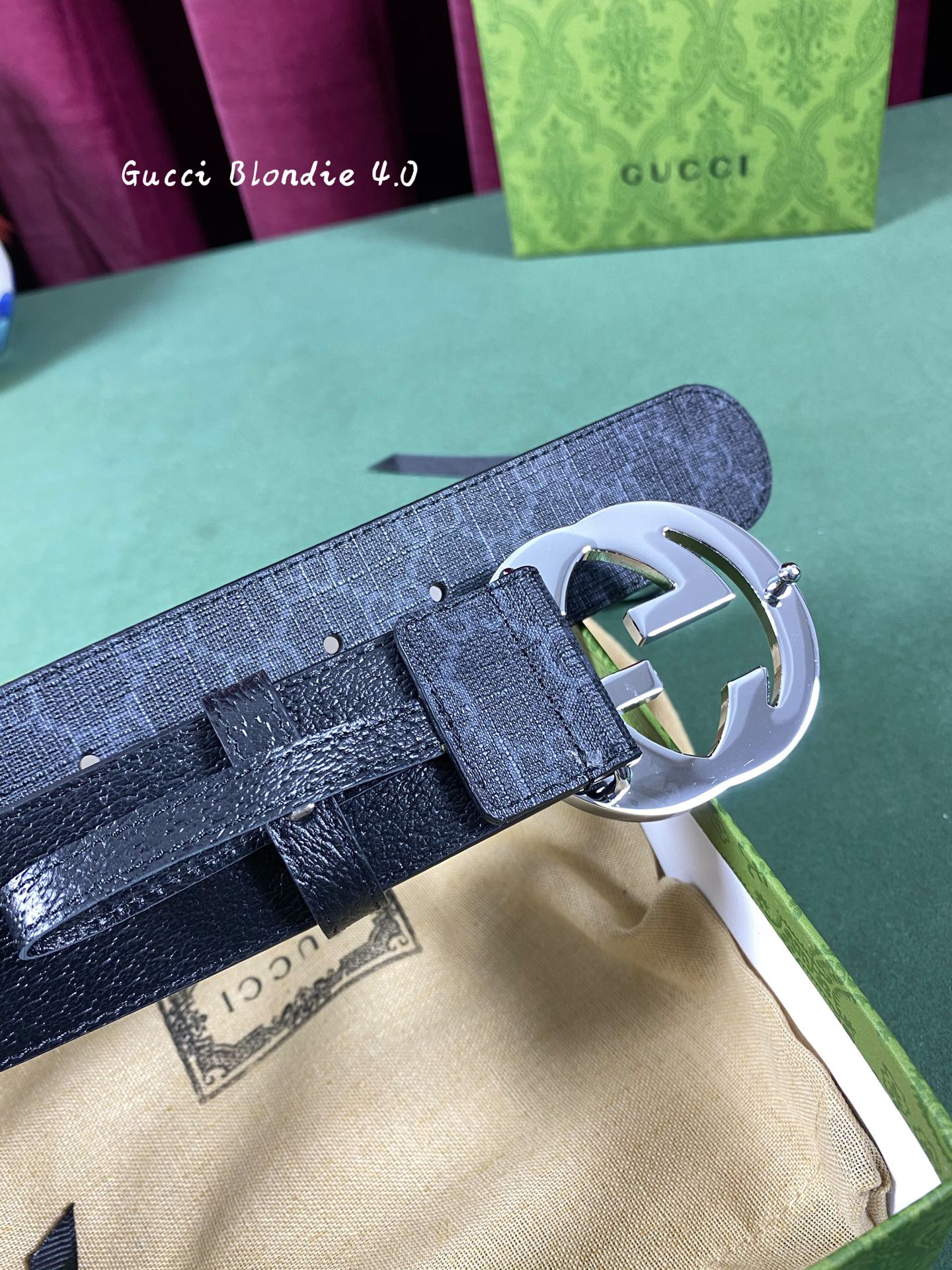 GUCCI4.0cm配饰不断为经典注
