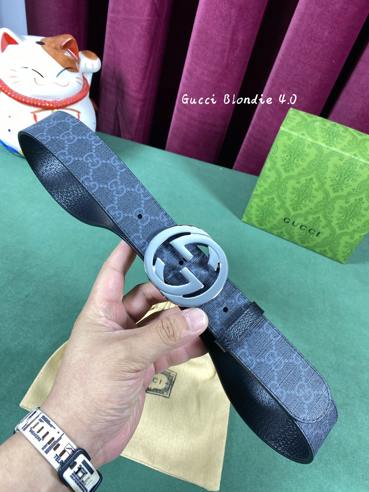 GUCCI4.0cm配饰不断为经典注
