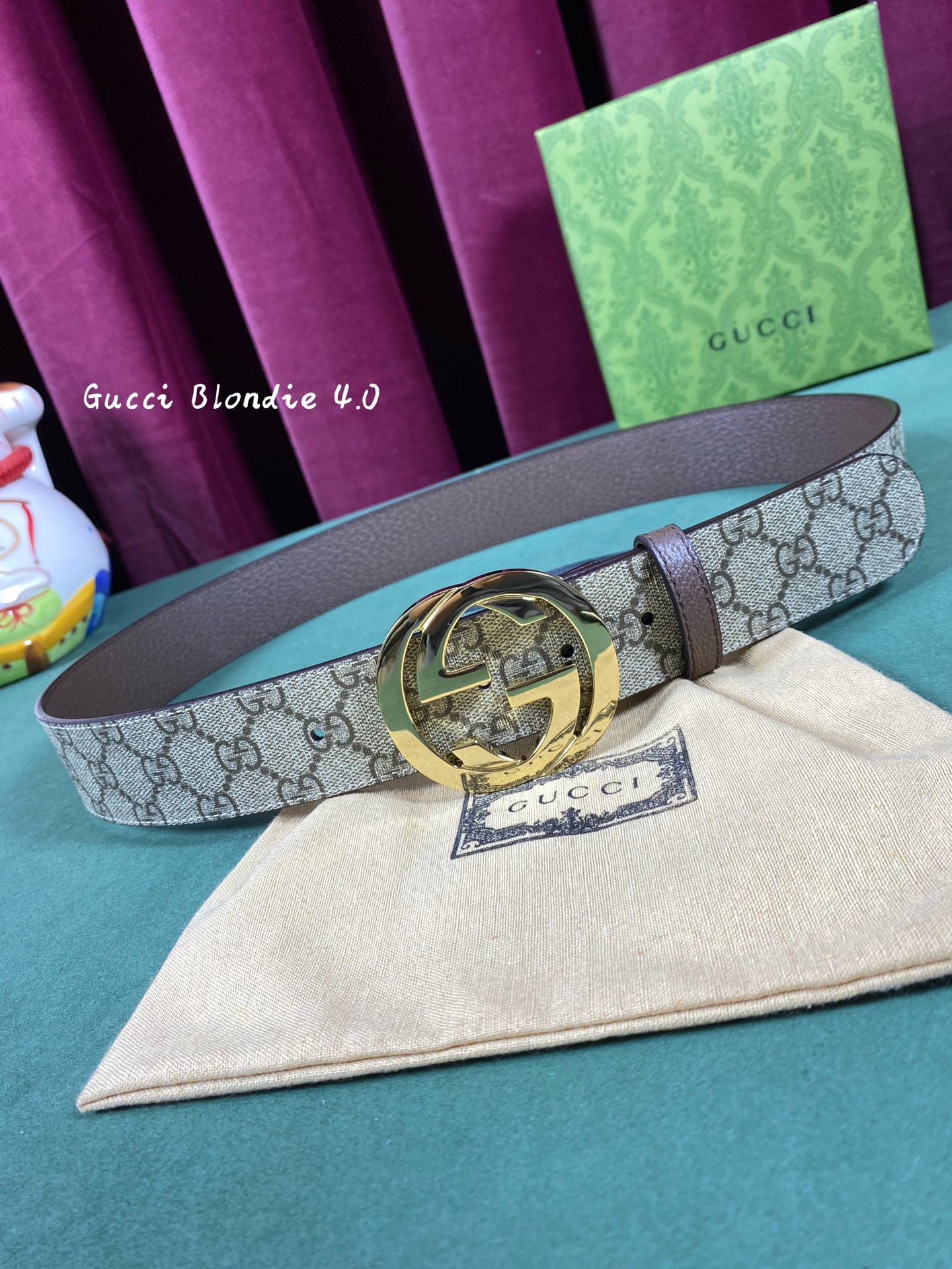 GUCCI4.0cm配饰不断为经典注