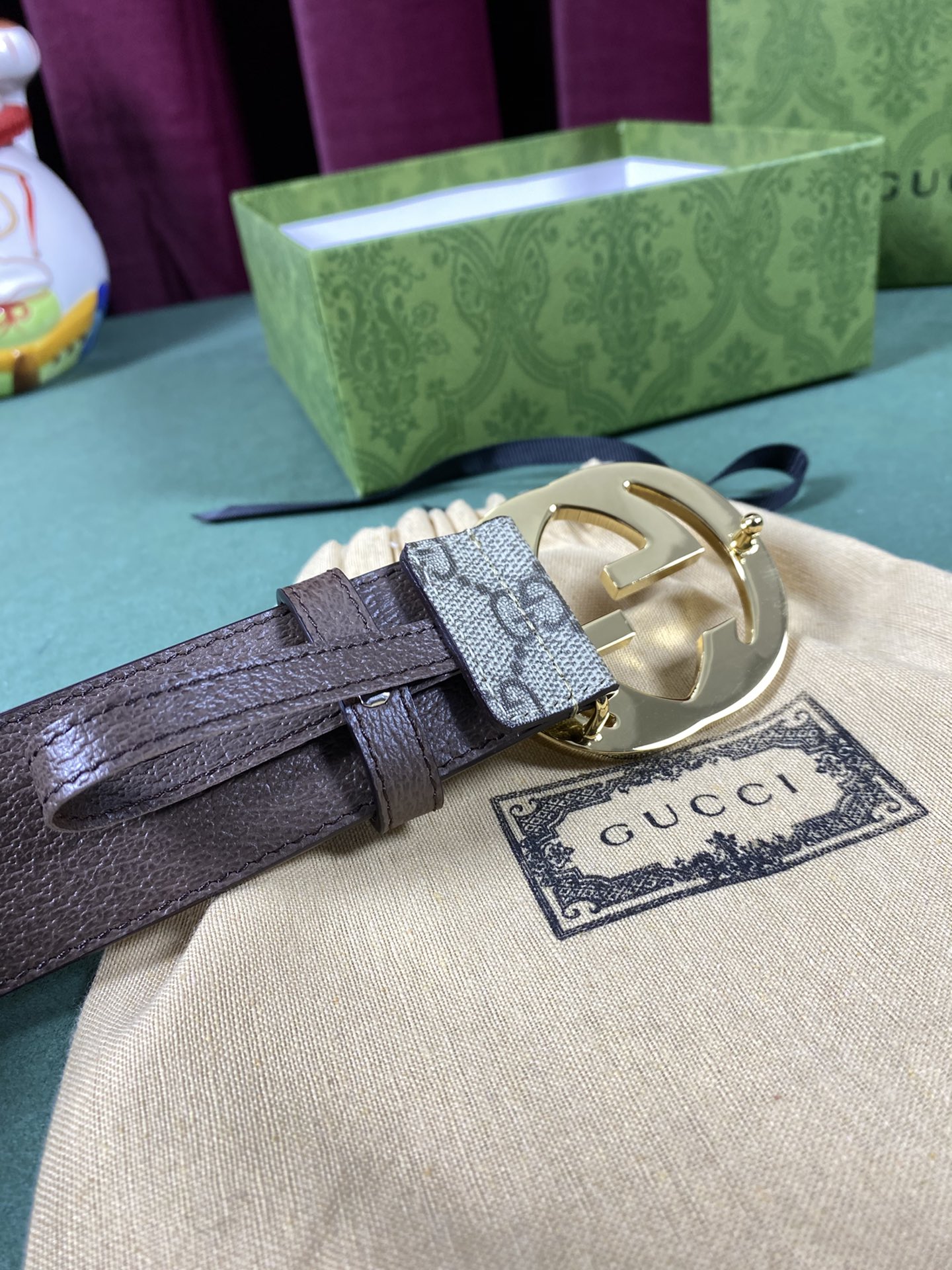 GUCCI4.0cm配饰不断为经典注