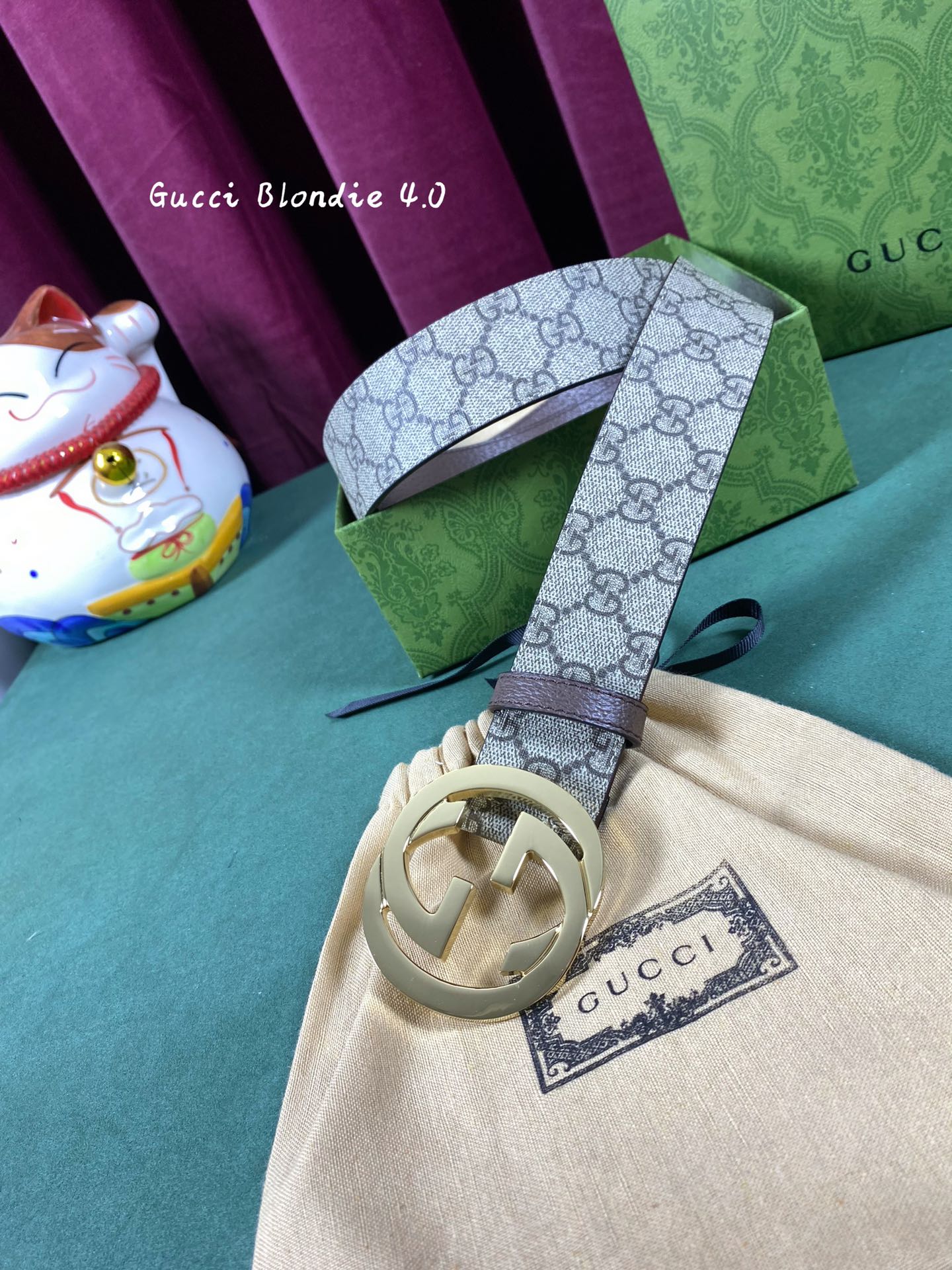 GUCCI4.0cm配饰不断为经典注