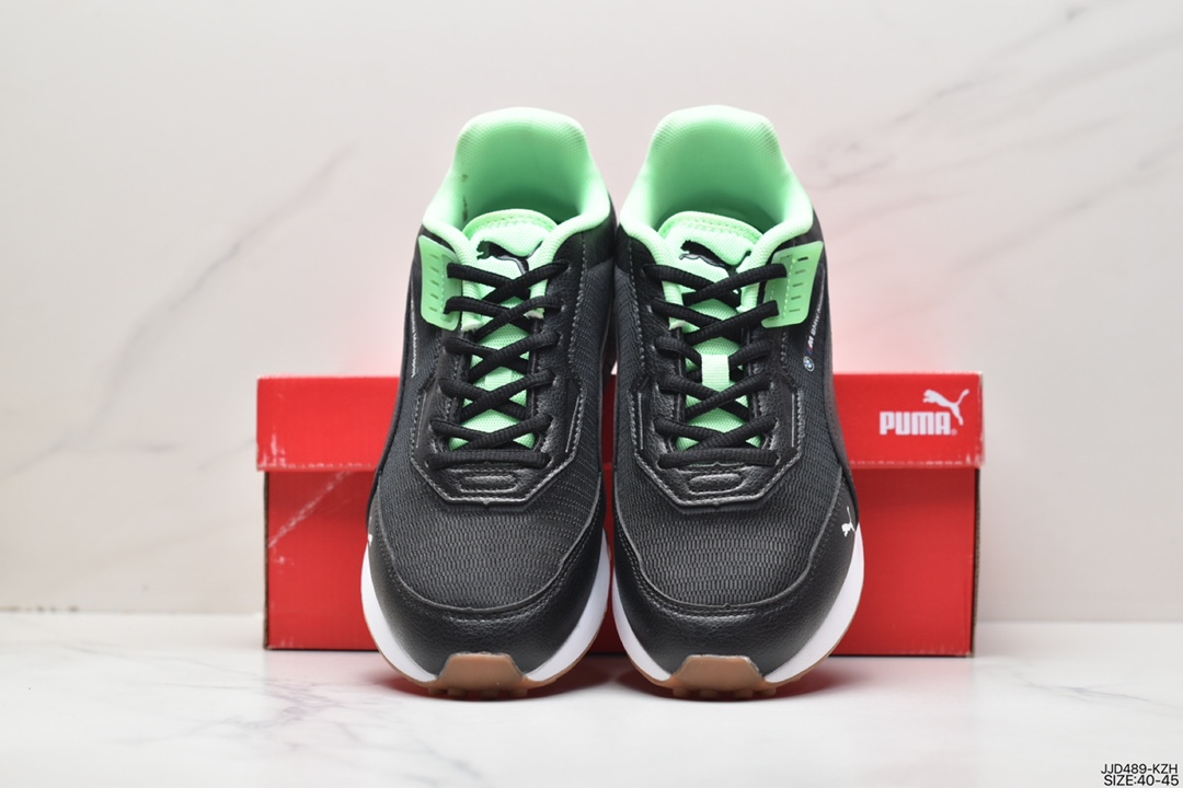 PUMA AXELION BLOCK low-top breathable lightweight men's air cushion running shoes