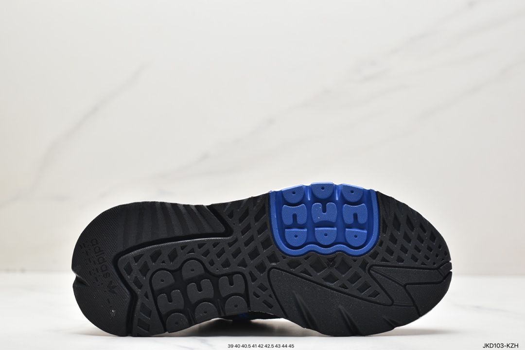 Adidas Nite Jogger 2019 Boost Trefoil GX2184 Retro Running Shoes
