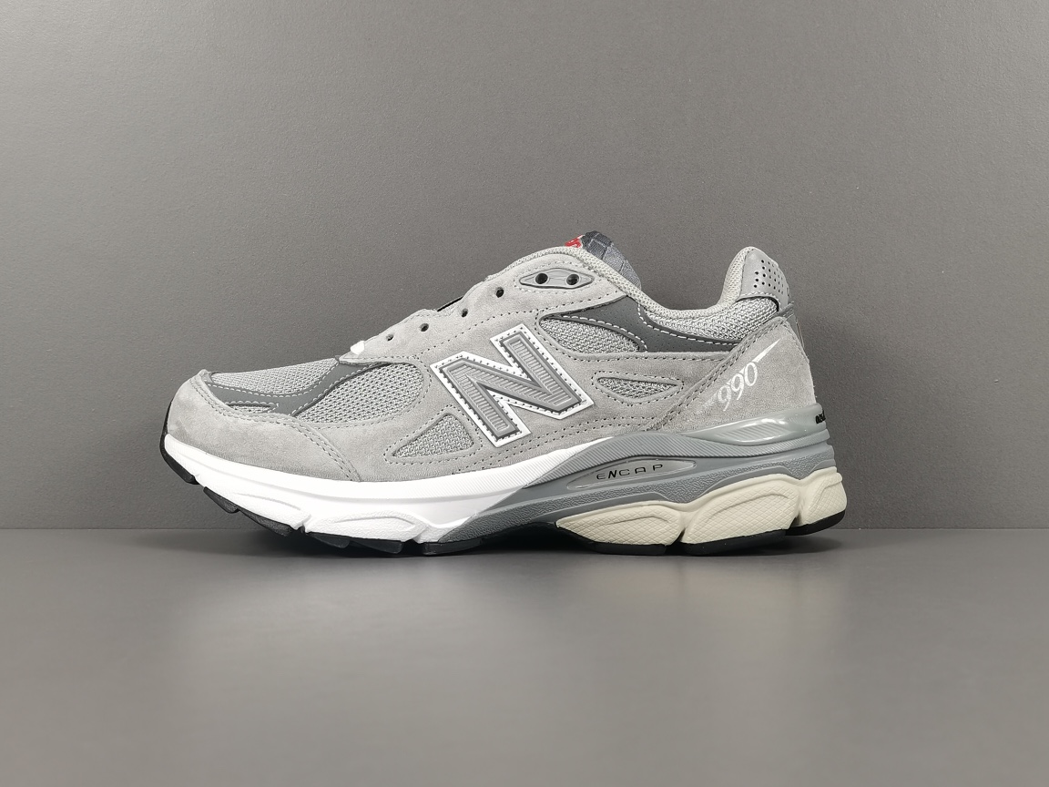 NB990尺码:36-46.5纯原版出品-新百伦-NewBalanceNB990V3灰色美产M990GY