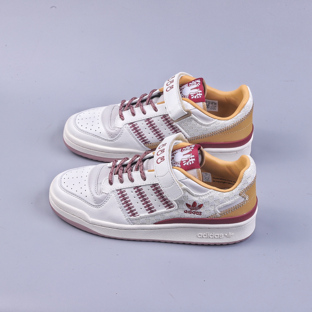 Overseas channel version original box original label Adidas Forum 84 Low ACE clover low top IE1898