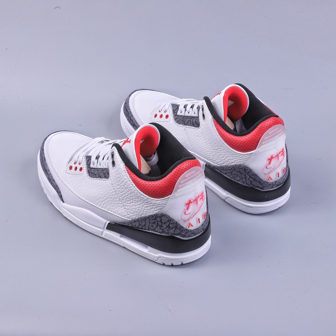 Air Jordan 3 Retro SE-T AJ3 Jordan 3 Denim New Flame Red CZ6433-100