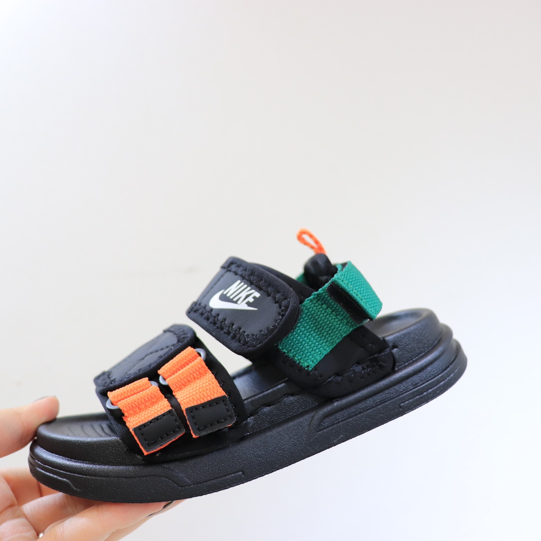 图片[6]-NK软底魔术贴凉鞋 皮面拼接尼龙材质鞋身，看起来就是个性十足的款式！EVA大底让鞋身整体超轻超柔然！-选品中心