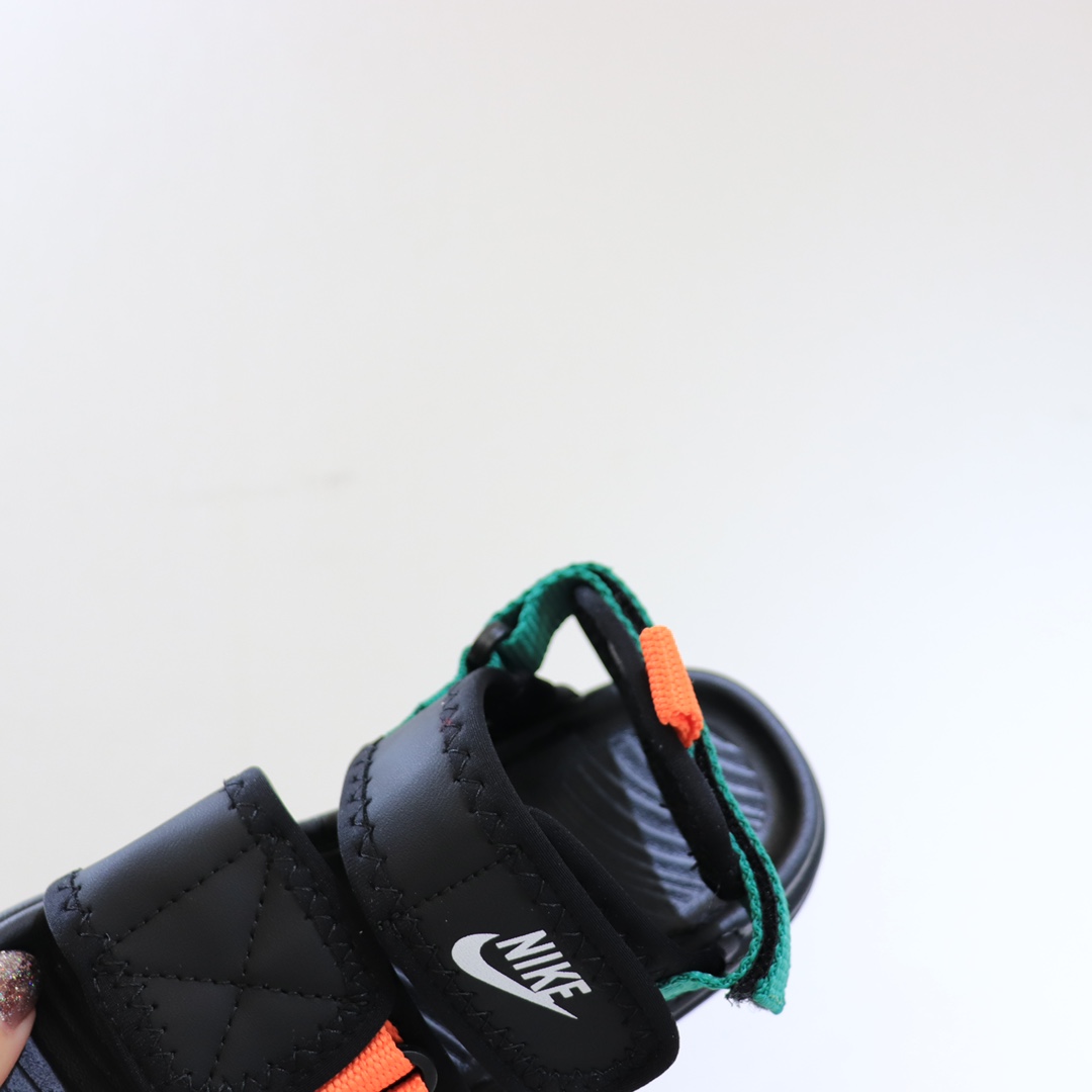 图片[8]-NK软底魔术贴凉鞋 皮面拼接尼龙材质鞋身，看起来就是个性十足的款式！EVA大底让鞋身整体超轻超柔然！-选品中心