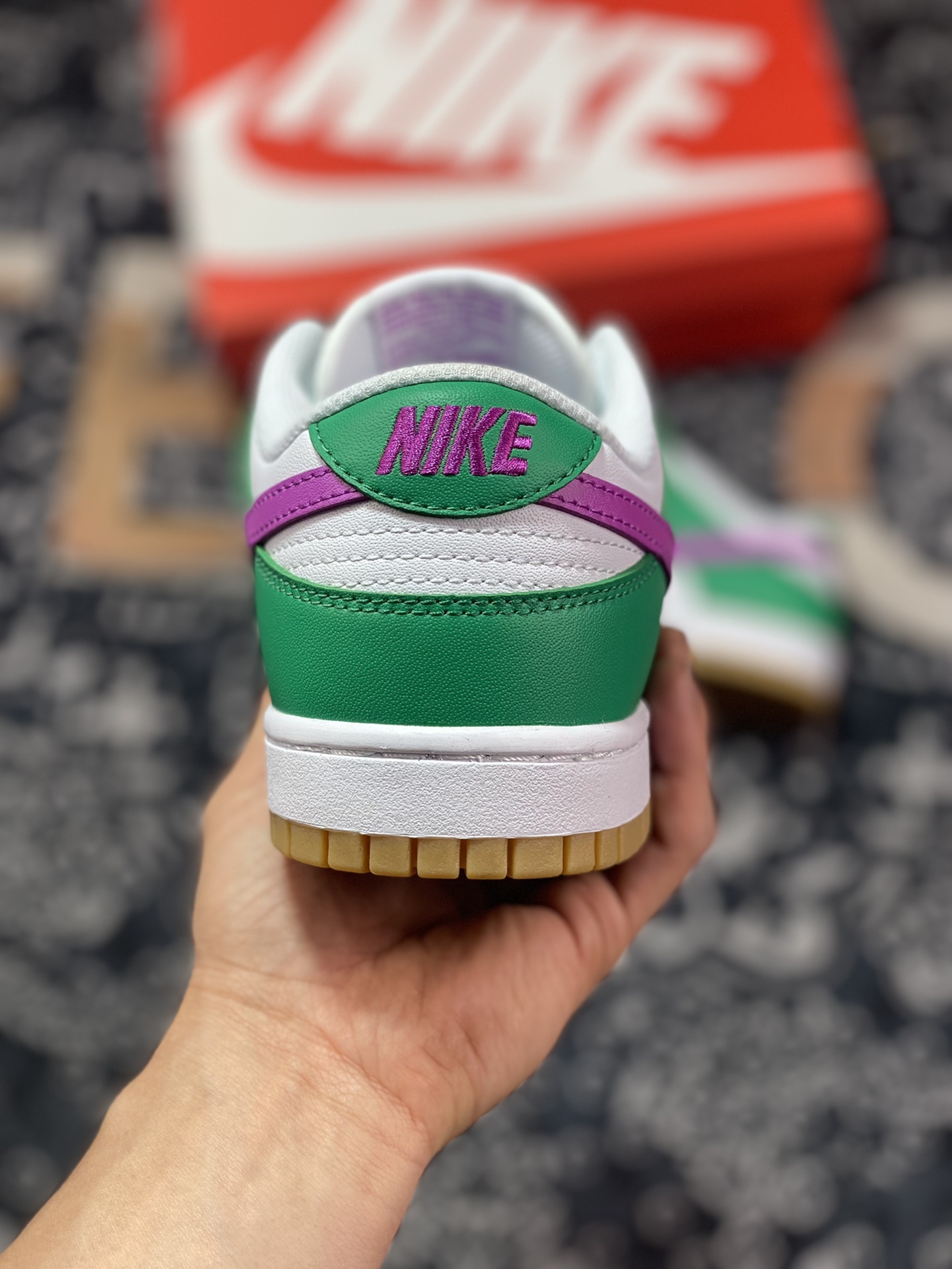 220 Nike Wmns SB Dunk Low Retro”Joker”扣篮系列低帮滑板板鞋“白绿紫巴斯光年”FD9922-151