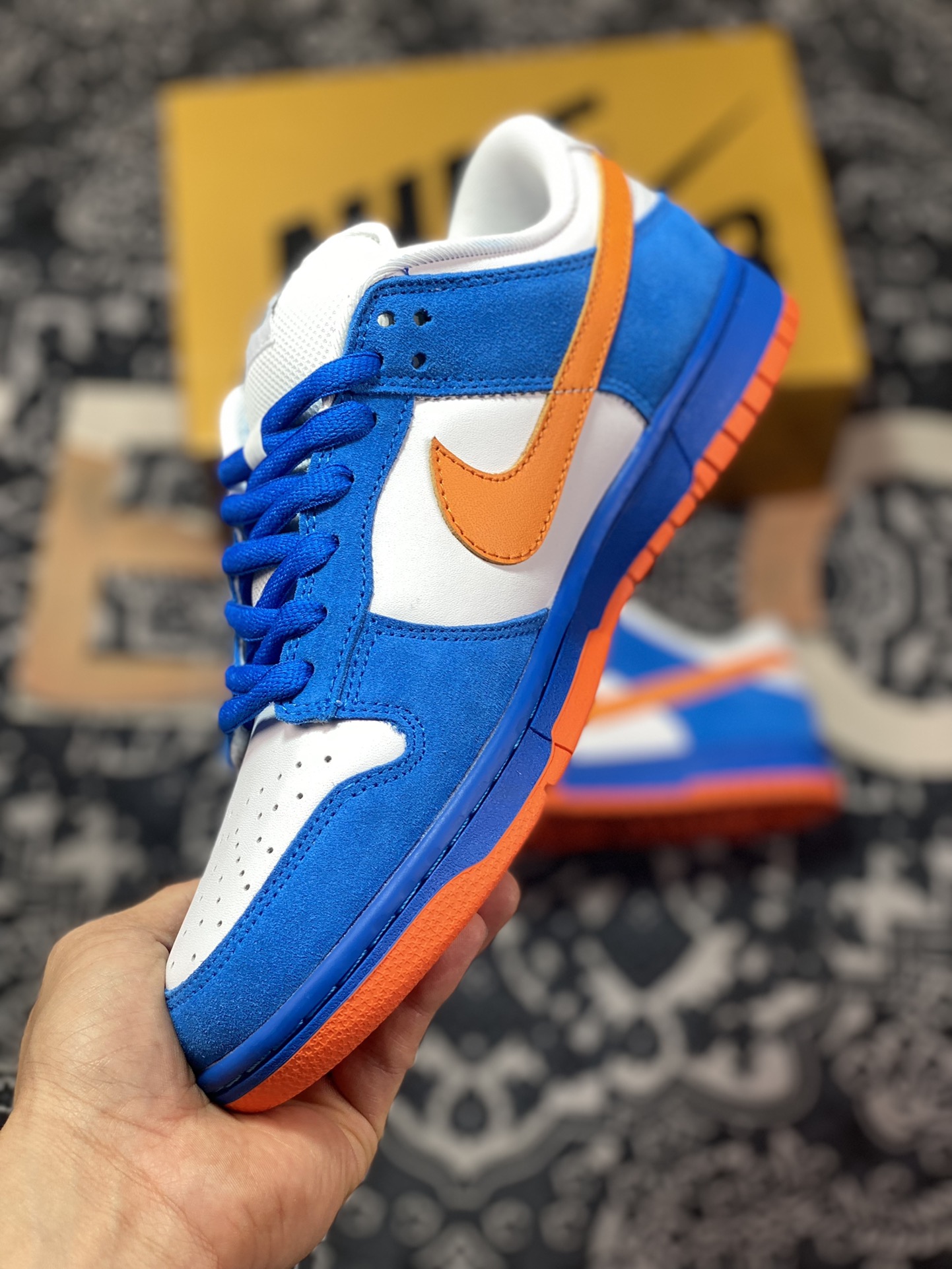 260 Nike SB Dunk Low EMB ”Miami 2006”扣篮系列低帮板鞋“蓝白橙迈阿密”311689-181