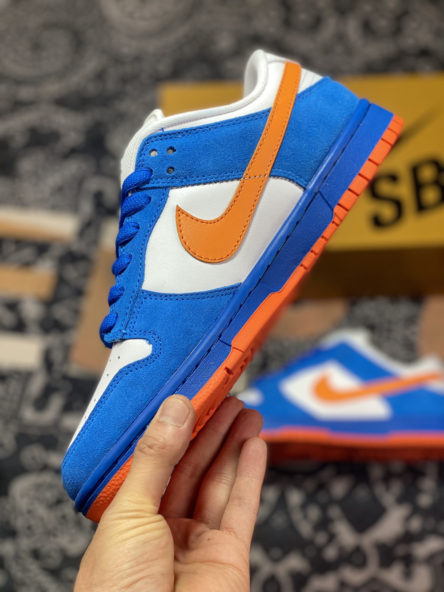 260 Nike SB Dunk Low EMB ”Miami 2006”扣篮系列低帮板鞋“蓝白橙迈阿密”311689-181