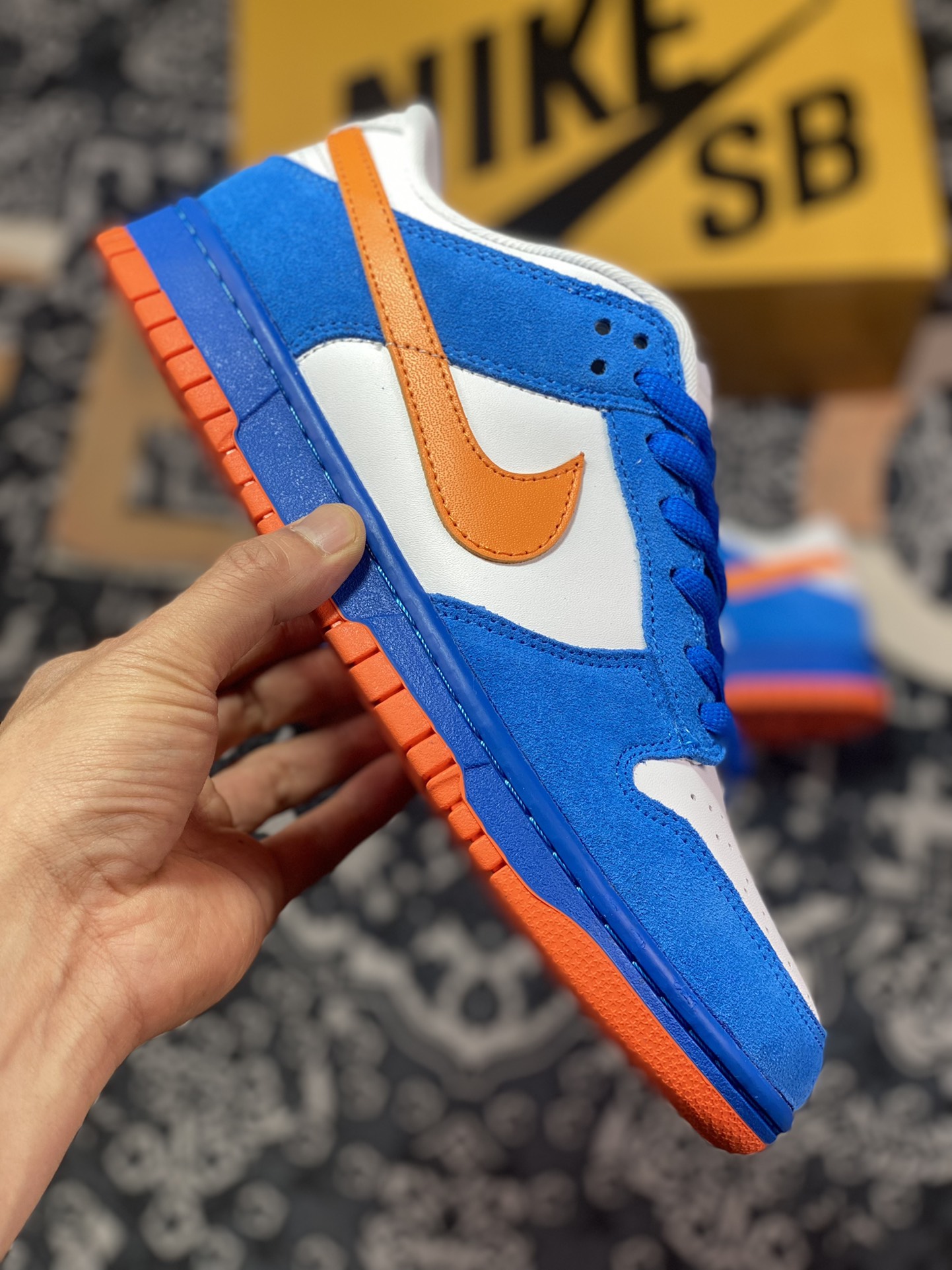 260 Nike SB Dunk Low EMB ”Miami 2006”扣篮系列低帮板鞋“蓝白橙迈阿密”311689-181