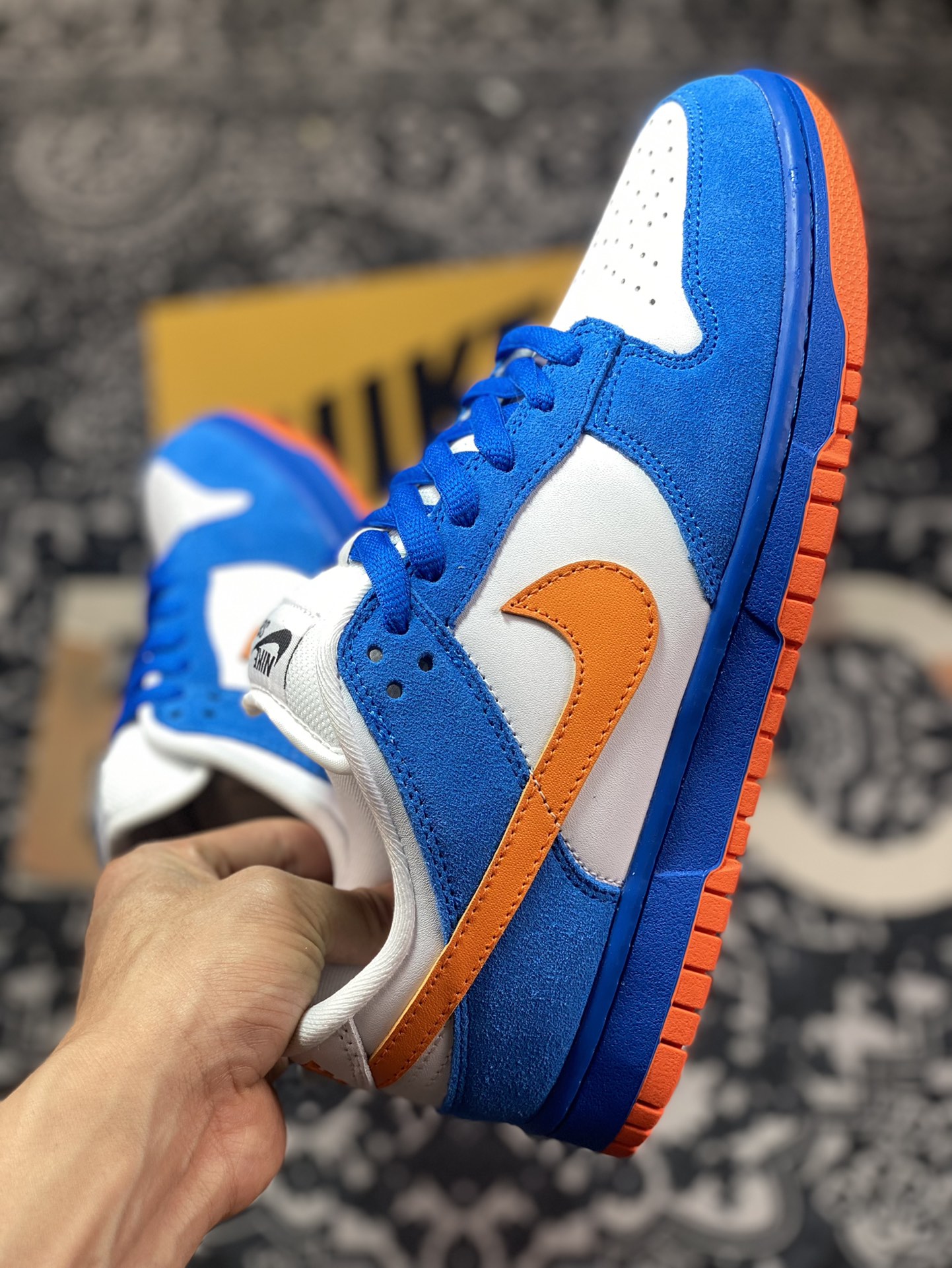 260 Nike SB Dunk Low EMB ”Miami 2006”扣篮系列低帮板鞋“蓝白橙迈阿密”311689-181