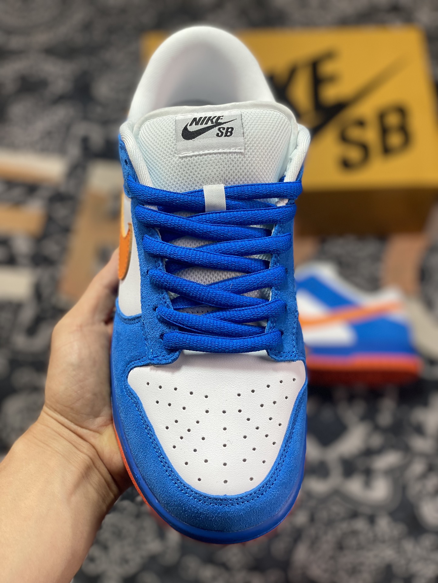 260 Nike SB Dunk Low EMB ”Miami 2006”扣篮系列低帮板鞋“蓝白橙迈阿密”311689-181