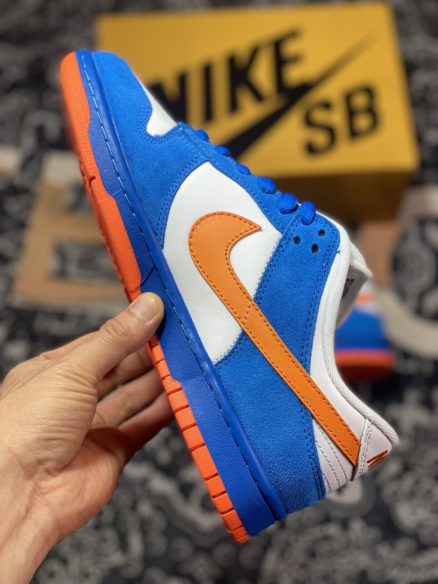 260 Nike SB Dunk Low EMB ”Miami 2006”扣篮系列低帮板鞋“蓝白橙迈阿密”311689-181