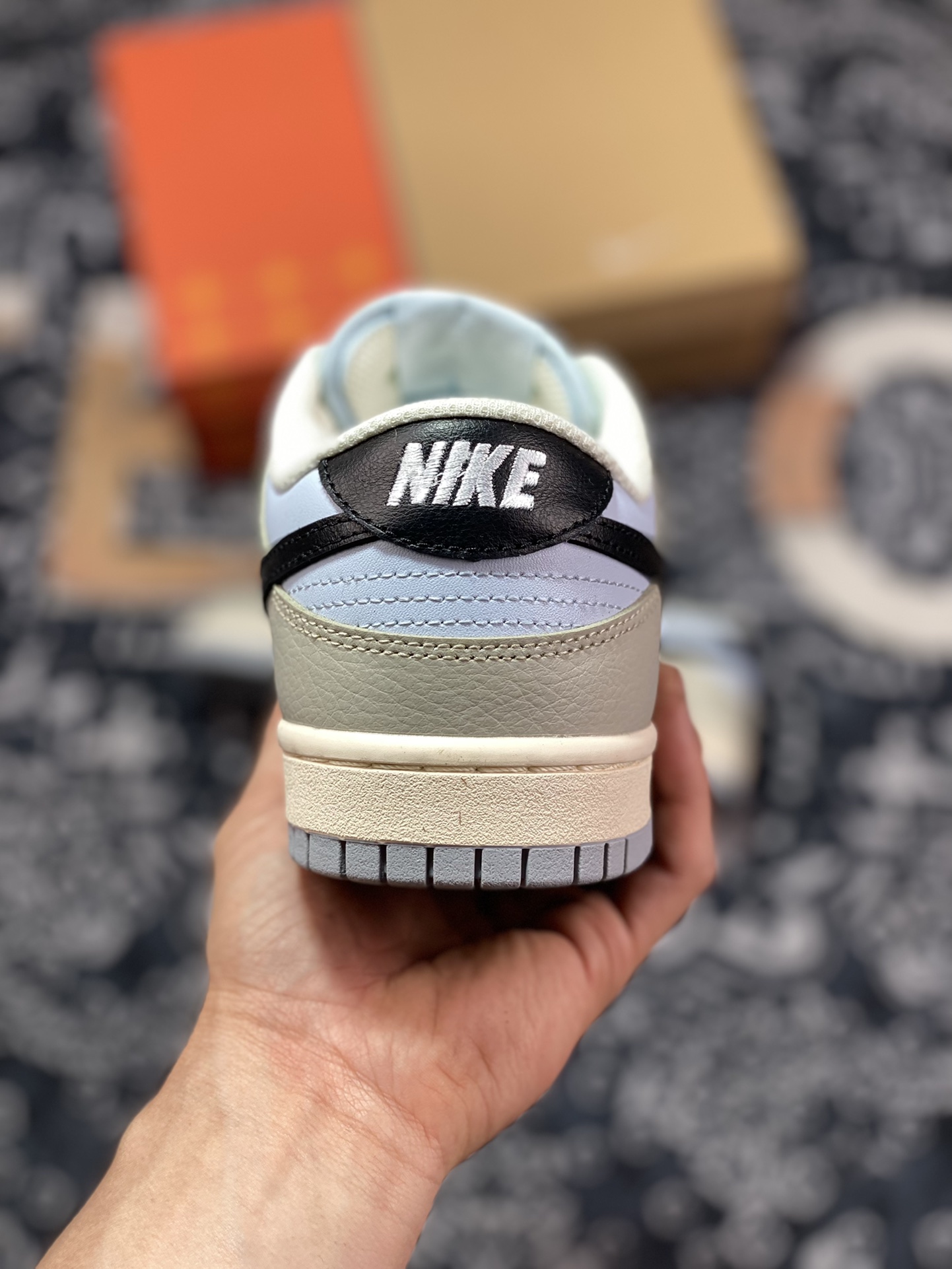 260 Nike SB Dunk Low Premium”Khaki Light Blue”扣篮板鞋“拼接卡其淡蓝黑钩子”304714-005