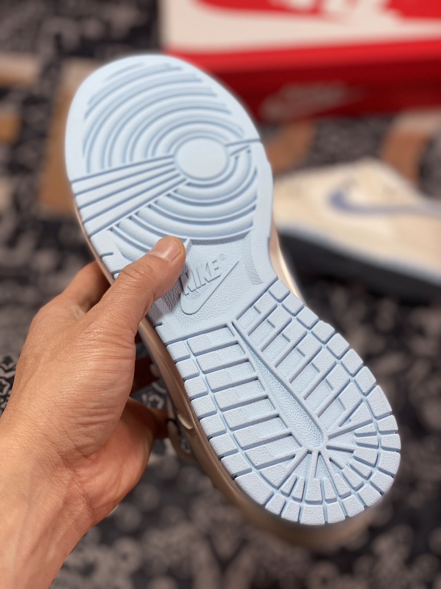 260 Nike SB Dunk Low”Milk White/Blue”扣篮系列低帮板鞋“皮革奶白浅蓝绑绳”DD1503-123