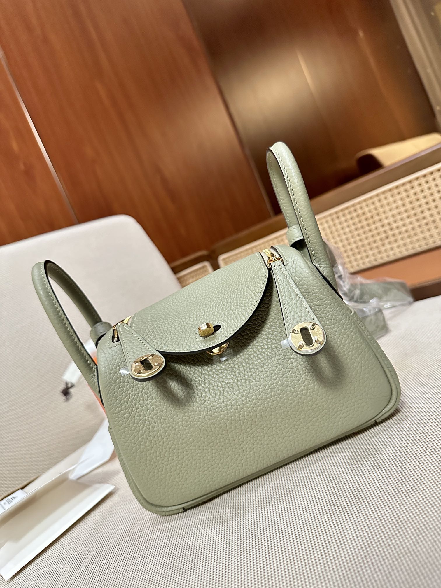Hermes Bolide Sage green everyday