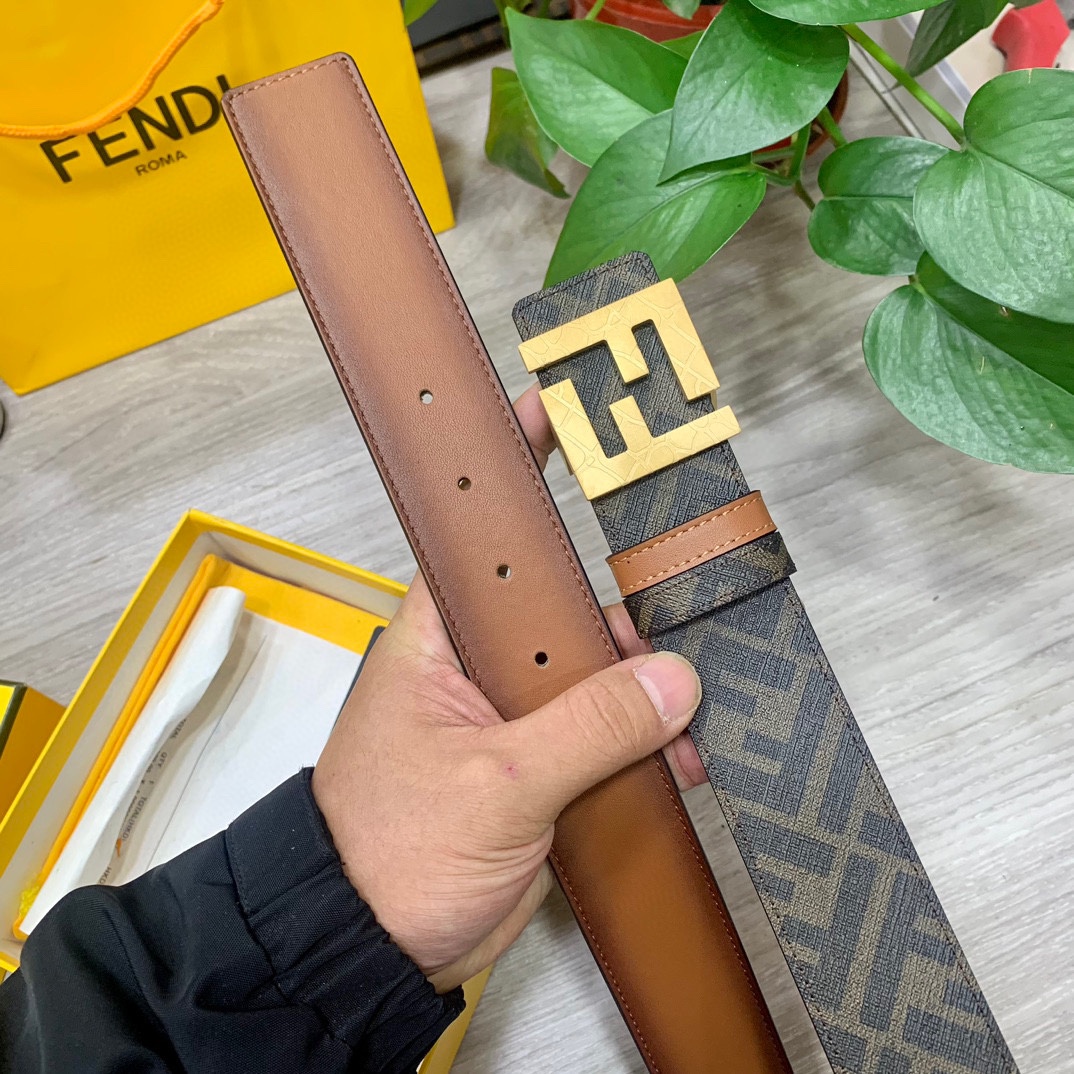 FENDI芬迪专柜同款宽4.0CM双