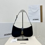 Jacquemus Bags Handbags Blue Dark Gold Frosted Vintage