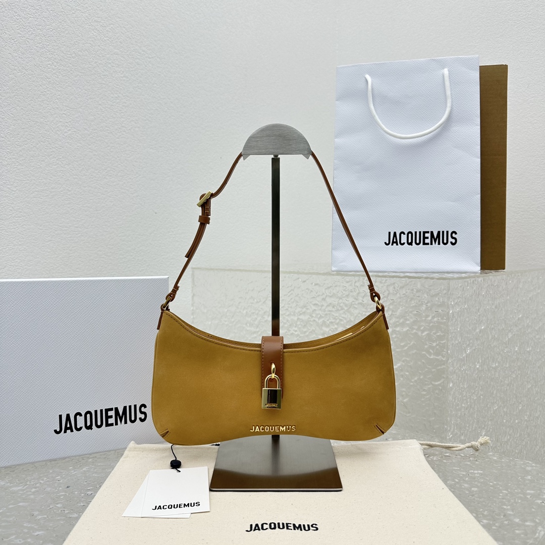 Jacquemus Knockoff
 Bags Handbags Caramel Gold Frosted Vintage