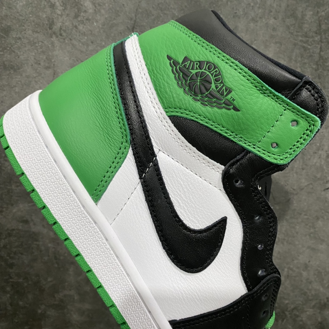 Air Jordan 1 ”Lucky Green” Black, White and Green Celtics