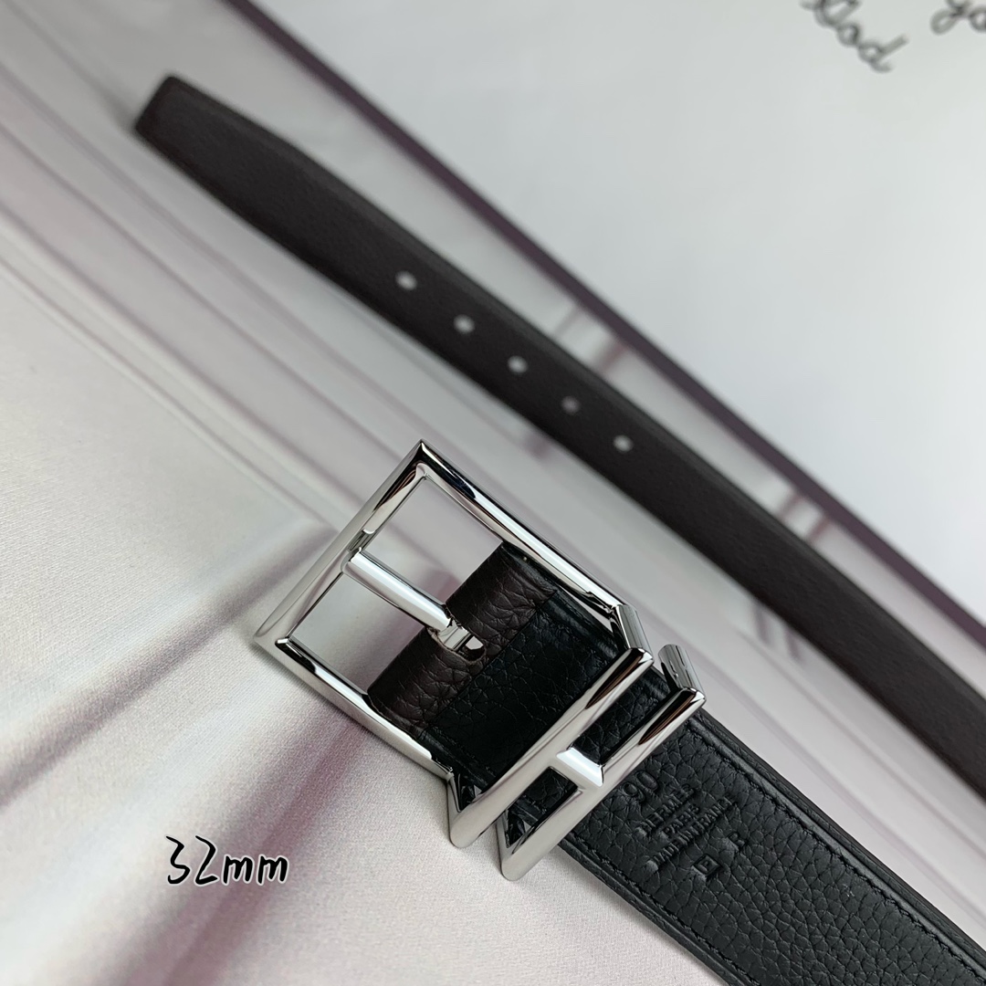Hermès爱马仕针扣皮带原单品质双