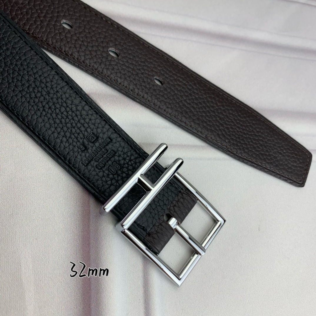 Hermès爱马仕针扣皮带原单品质双