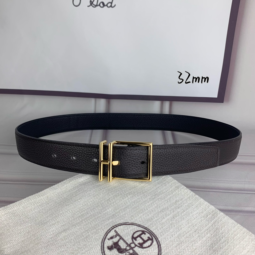 Hermès爱马仕针扣皮带原单品质双