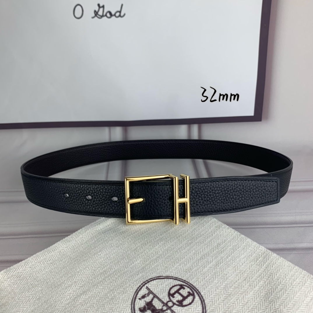 Hermès爱马仕针扣皮带原单品质双