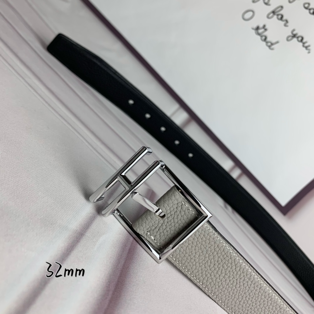 Hermès爱马仕针扣皮带原单品质双